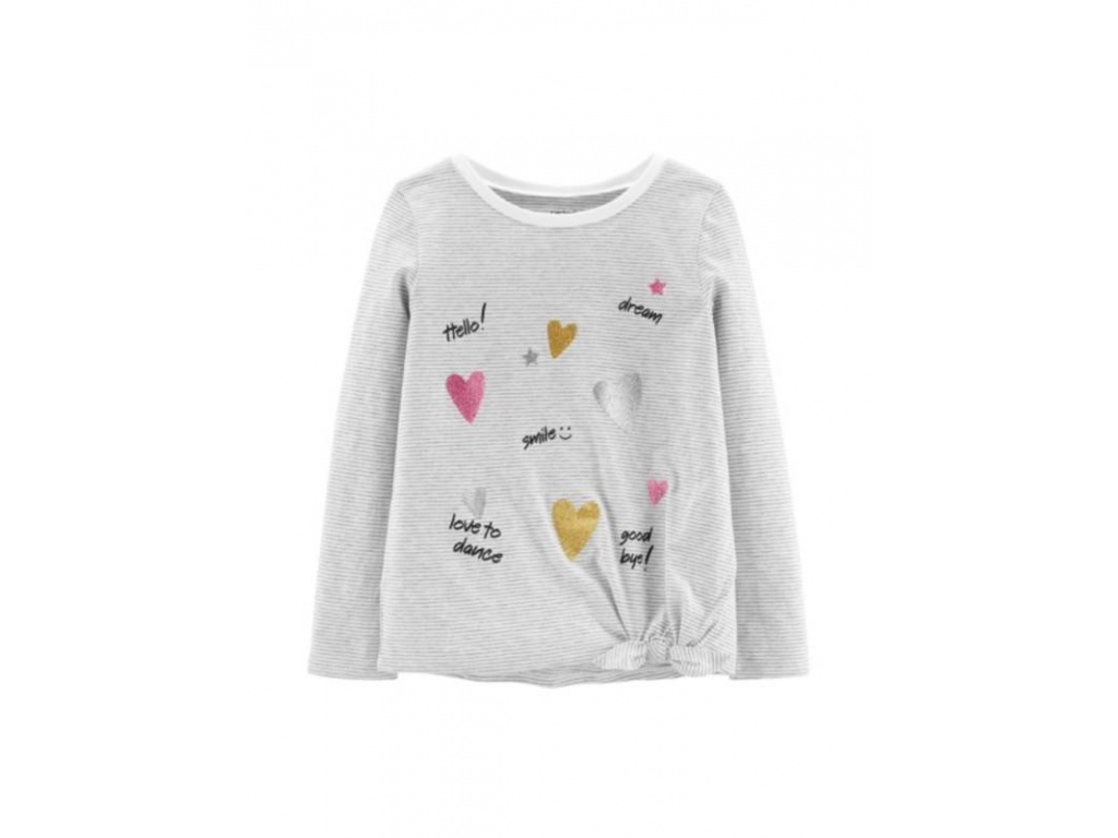 REMERA CARTERS MANGA LARGA ALGODON CORAZON