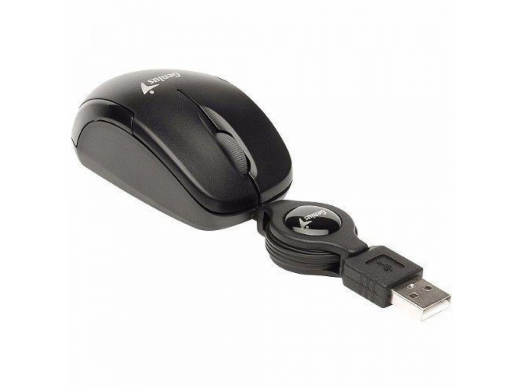 MOUSE GENIUS MINI MICRO TRAVELER NEGRO