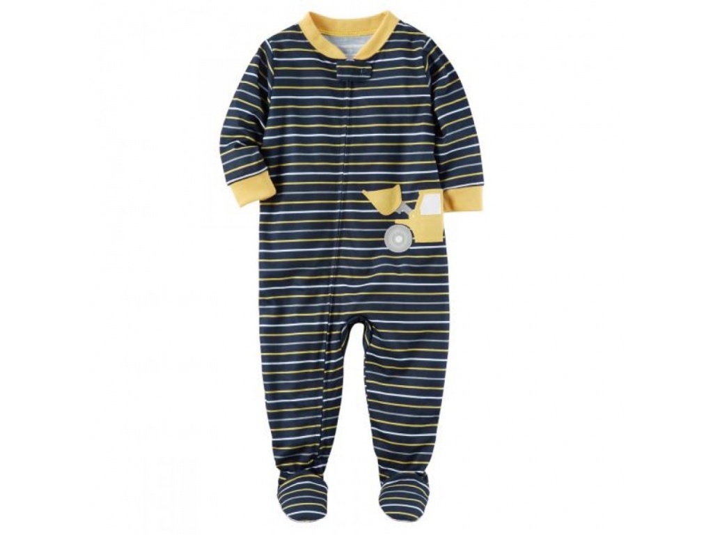 PIJAMA CARTERS ALGODON EXCAVADORA 2T