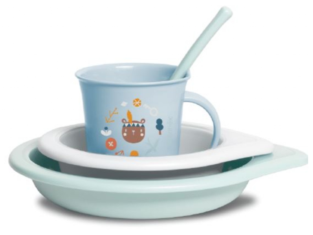 SET PLATOS VASO Y CUCHARA SUAVINEX FOREST