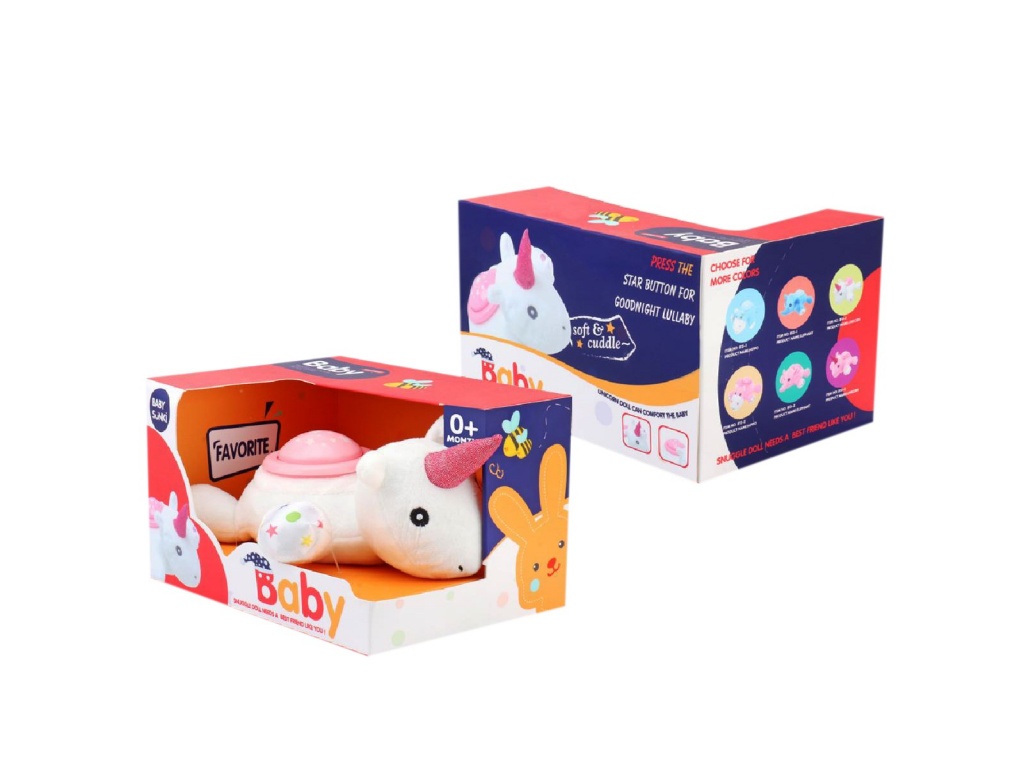 DORMIDERA PELUCHE UNICORNIO LUZ