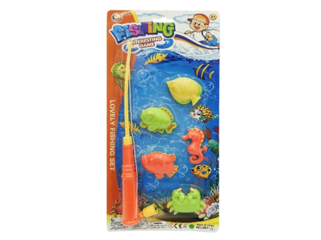 CAA DE PESCAR MAGNETICA 5 PECES