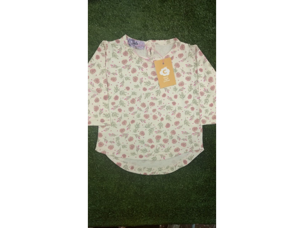 REMERA MANGA LARGA BEBE CIRILO