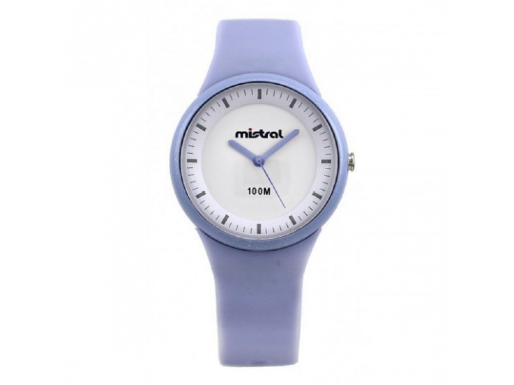 Reloj Mistral Analogo Violeta  LAXPLA06