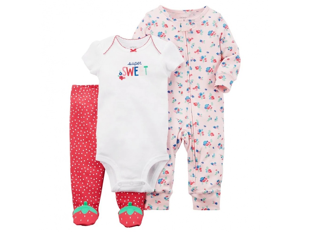 SET ALGODON 2 PIEZAS CARTERS PIJAMA 6M