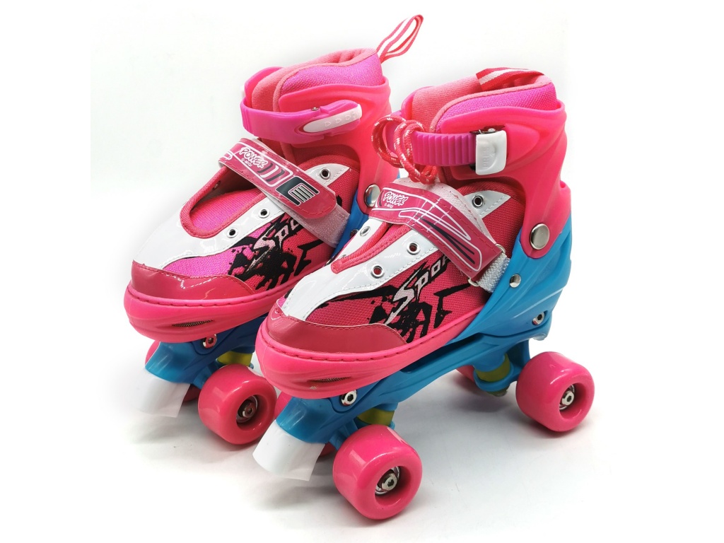 PATINES EXTENSIBLES 4 RUEDAS VARIOS COLORES