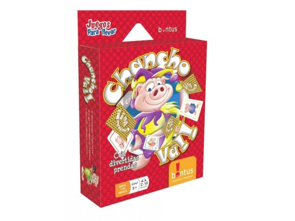 CARTAS INFANTILES JUEGO PARA LLEVAR CHANCHO VA