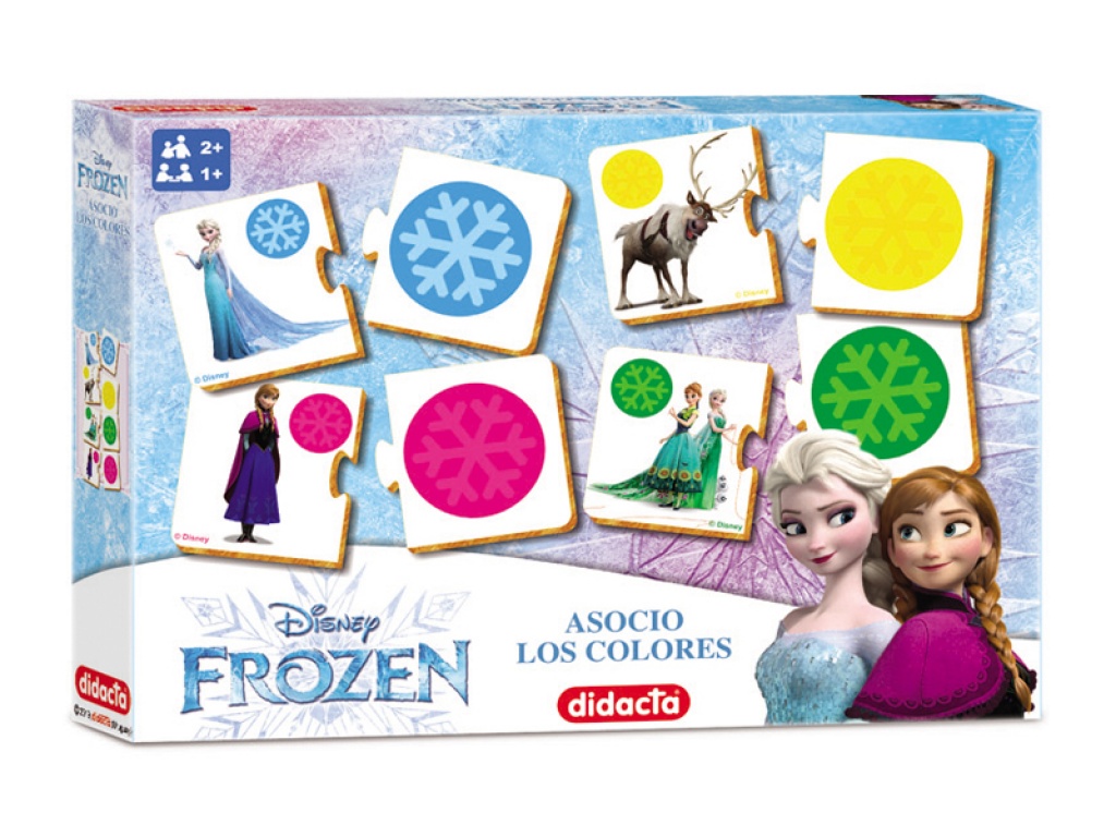 DIDACTA ASOCIO COLORES EN MADERA FROZEN