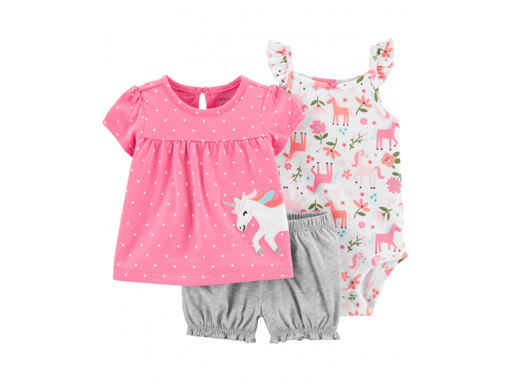 SET SHORT BODY MC Y REMERA - BEBE