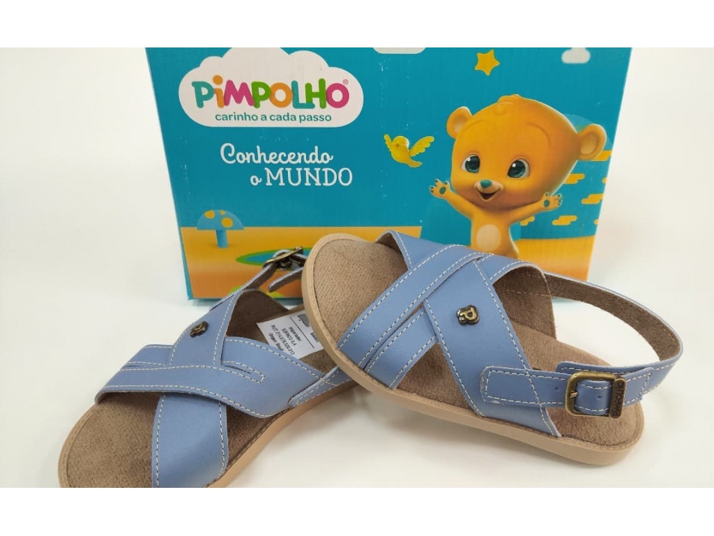 SANDALIA PIMPOLHO AZUL 33836