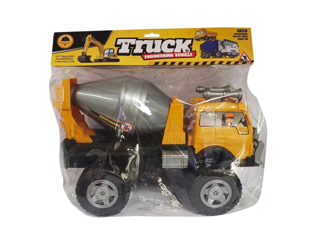 CAMION CON HORMIGONERA RUEDA LIBRE