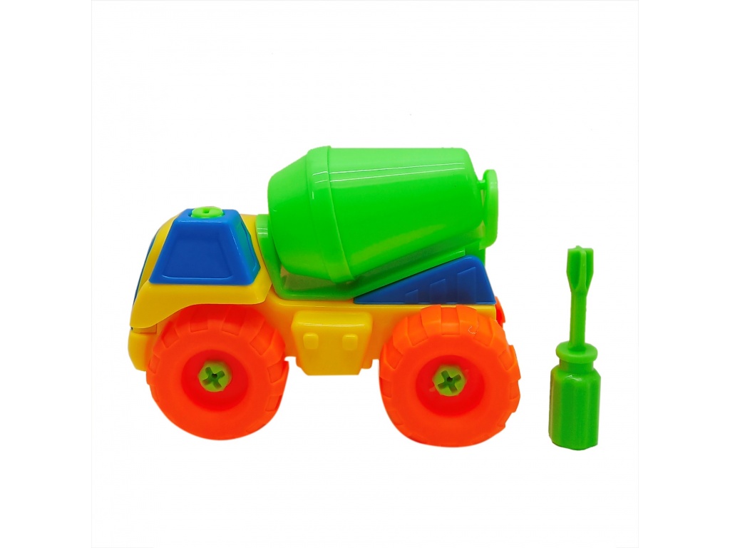 CAMION PARA ARMAR CON DESTORNILLADOR