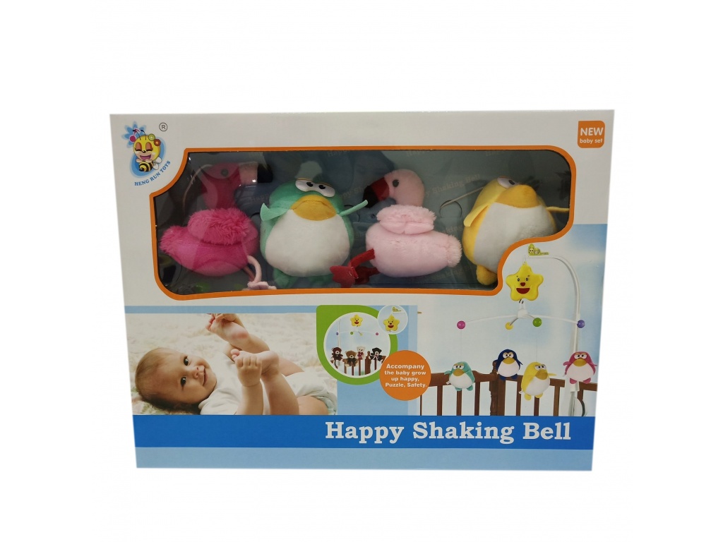DORMIDERA MUSICAL 4 MOVILES PELUCHE