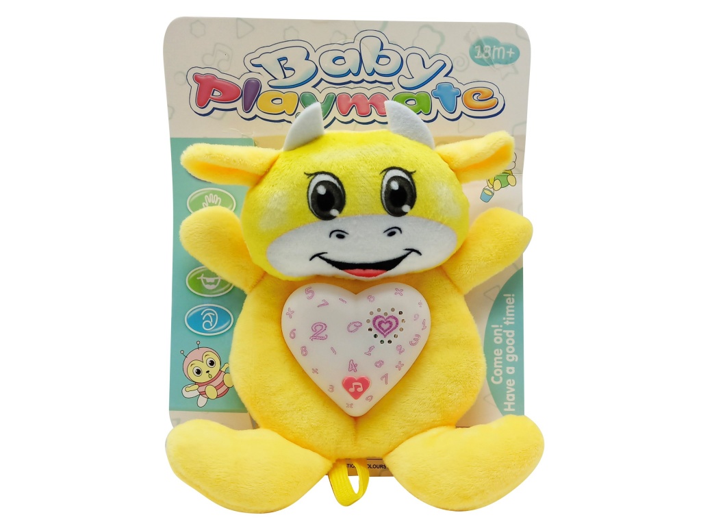 DORMIDERA VACA PELUCHE LUZ SONIDO
