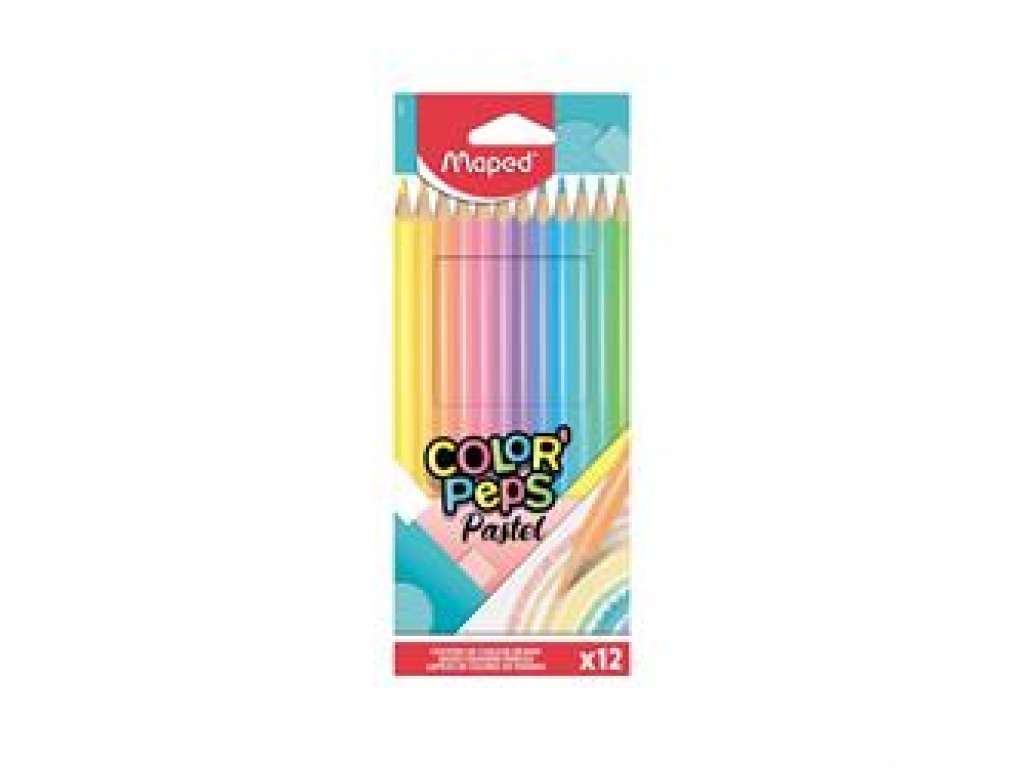LAPICES MAPED COLORPEPS PASTEL X12