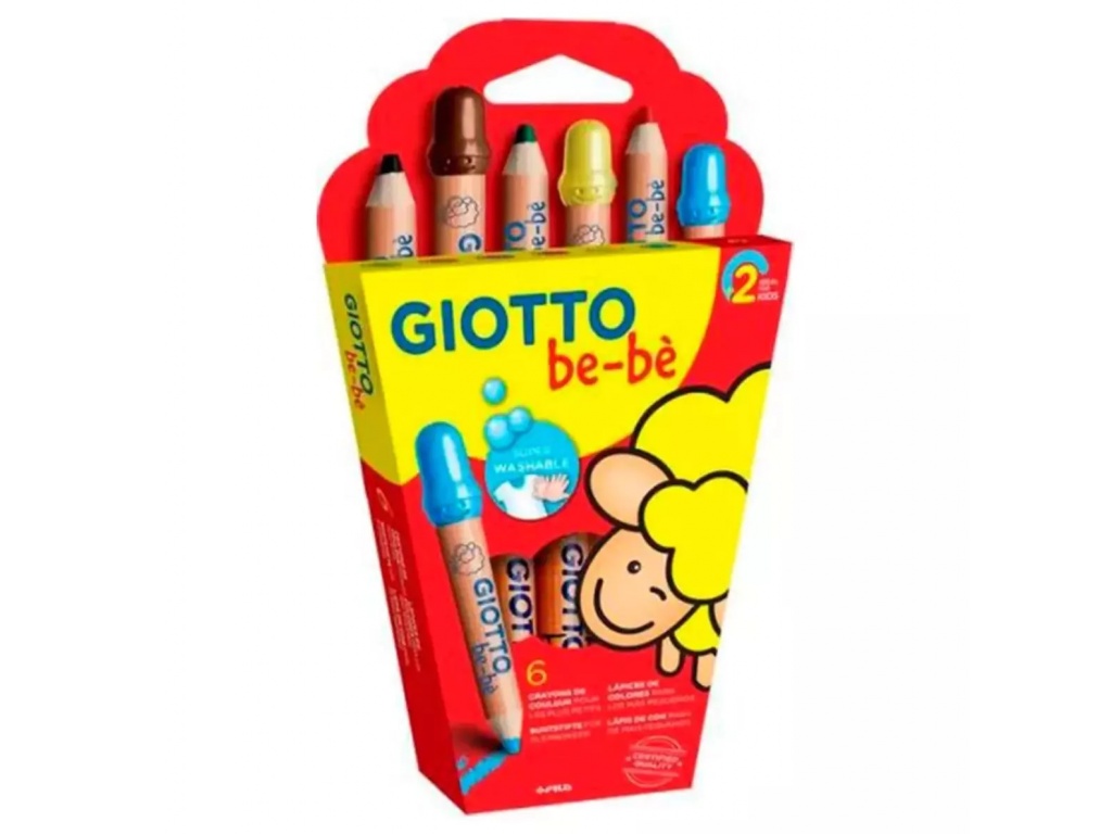 Lapiz de Color Giotto Be-be  X 6