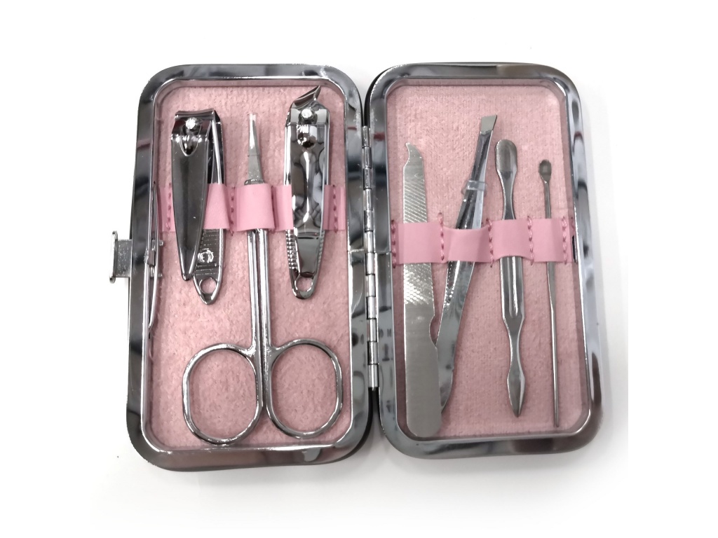 SET MANICURA 7 PIEZAS CON ESTUCHE W351