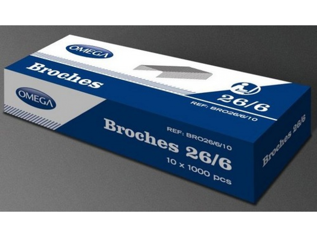 BROCHES OMEGA 266 X 1000