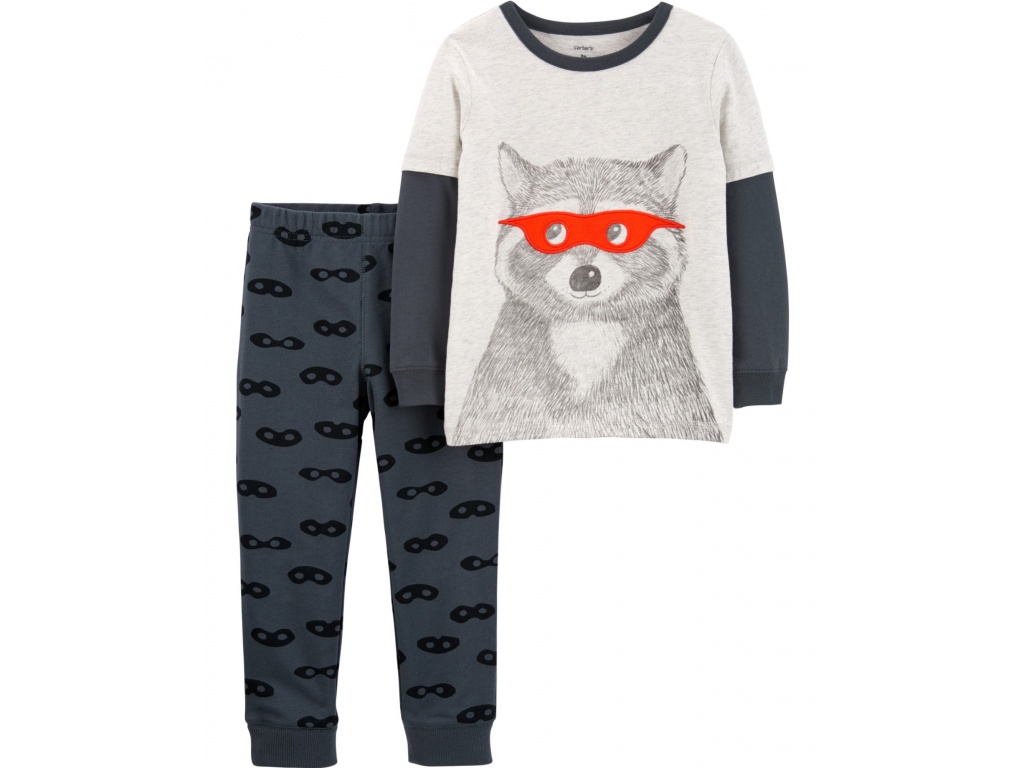 CONJUNTO PANTALON Y REMERA MAPACHE NIO 2T