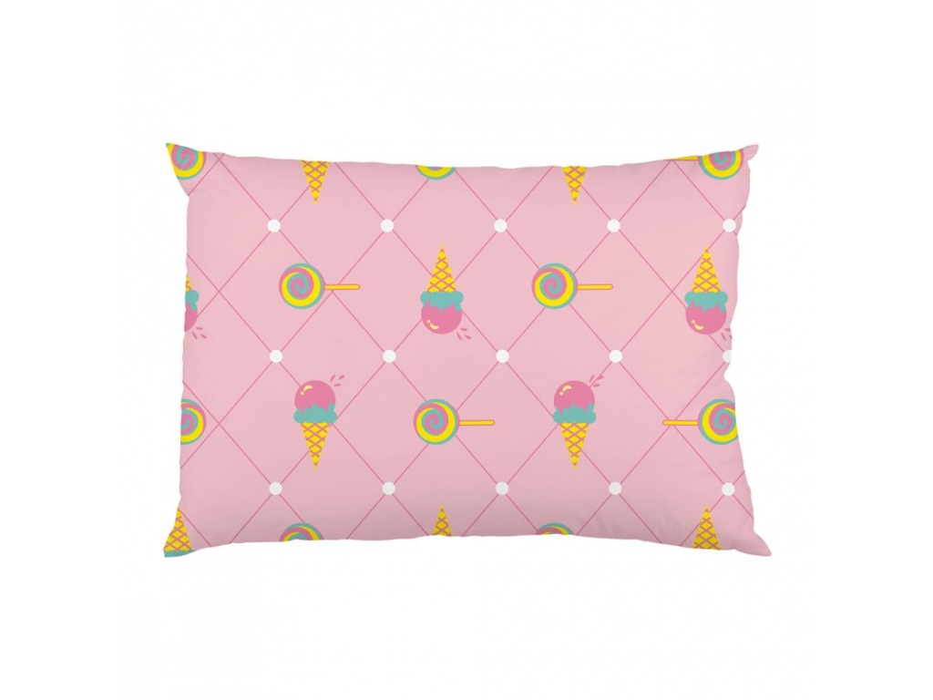 FUNDA DE ALMOHADA ESTAMPADO DULCE