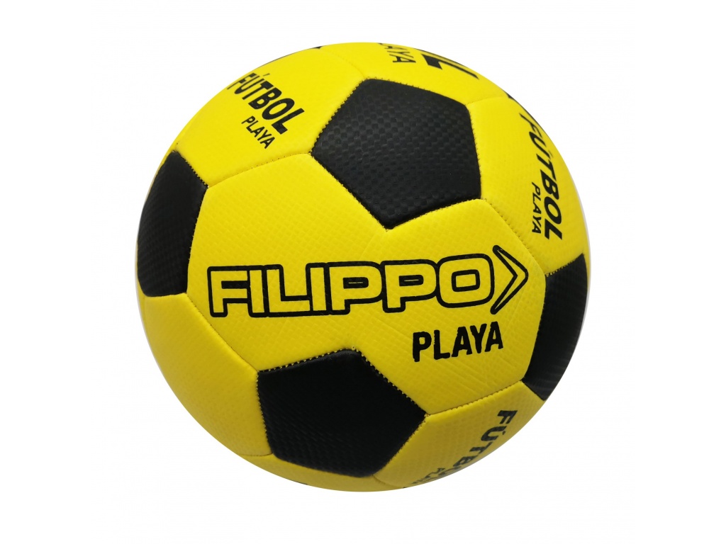 PELOTA FUTBOL PLAYA COSIDA N5 FILIPPO AMARILLO PL