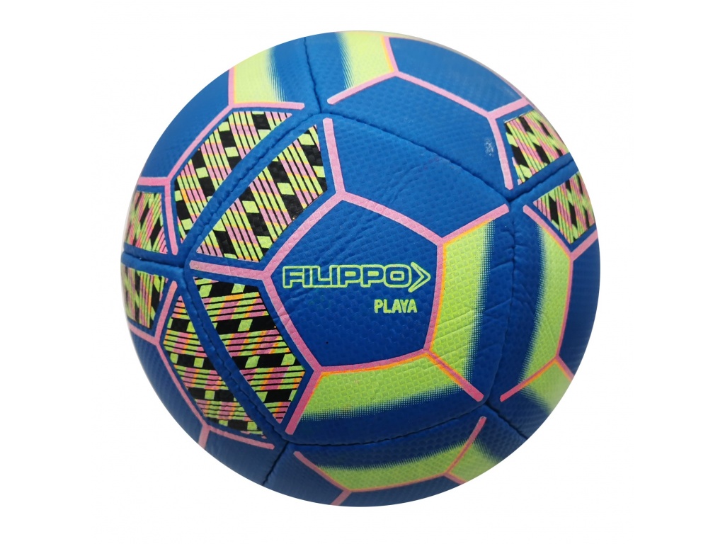 PELOTA FUTBOL PLAYA COSIDA N5 FILIPPO AZUL