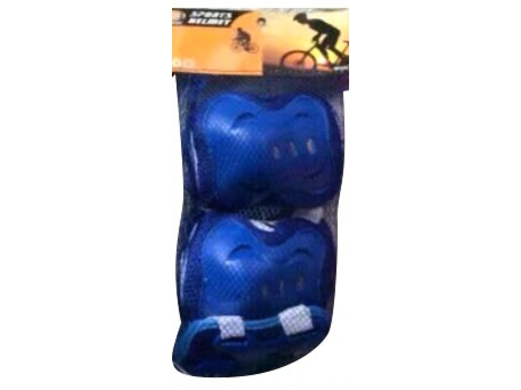 SET RODILLERAS + CODERAS PARA NIOS BICI PATINETA AZUL 6920172505605