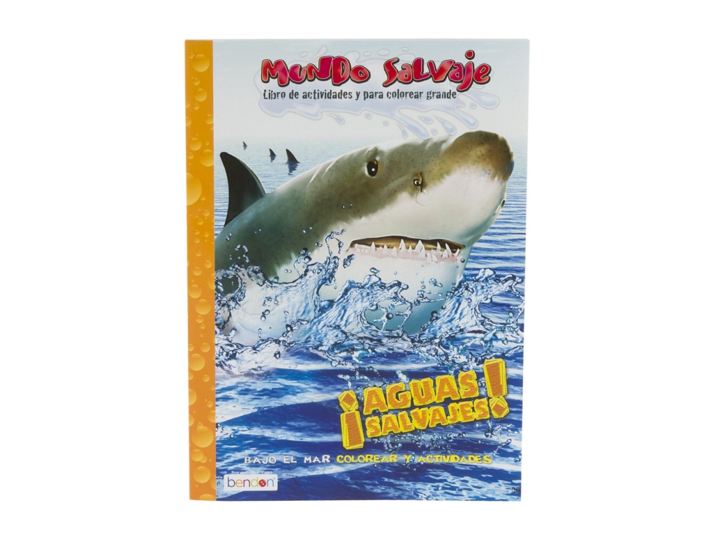 LIBRO COLOREAR ACTIVIDADES AGUAS SALVAJES 52797
