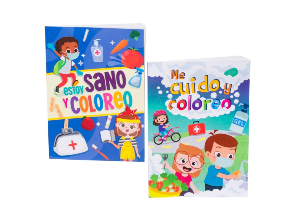 LIBRO COLOREAR SALUD 4033