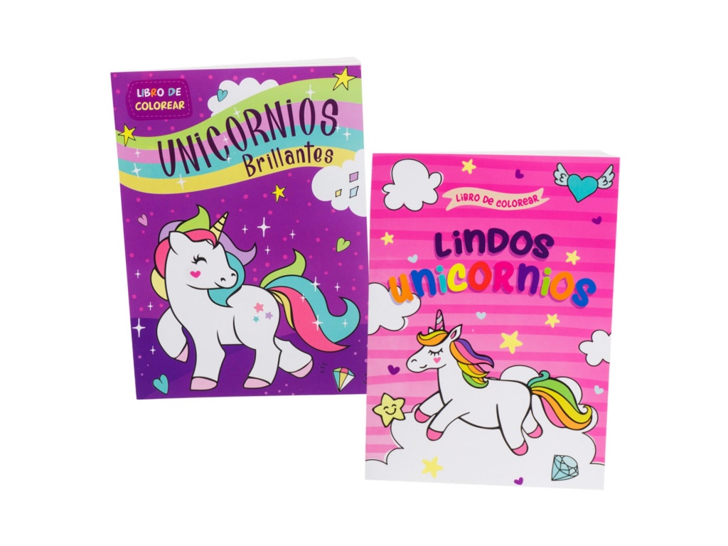 LIBRO COLOREAR UNICORNIOS 4030