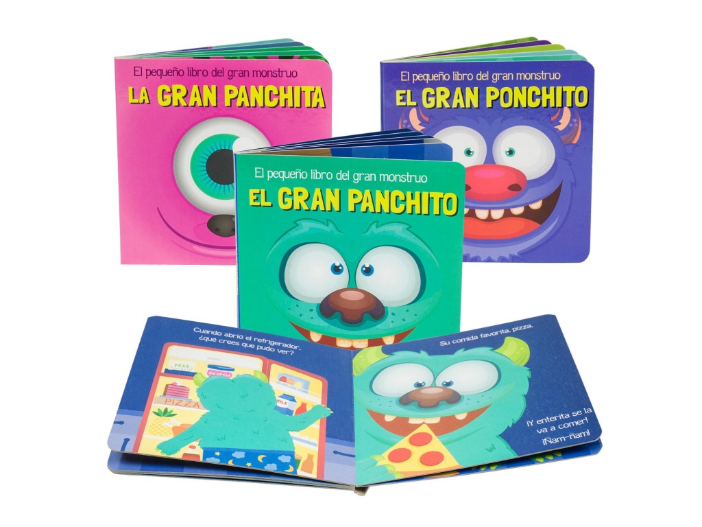 LIBRO CUENTOS TAPA DURA MONSTRUOS 7107