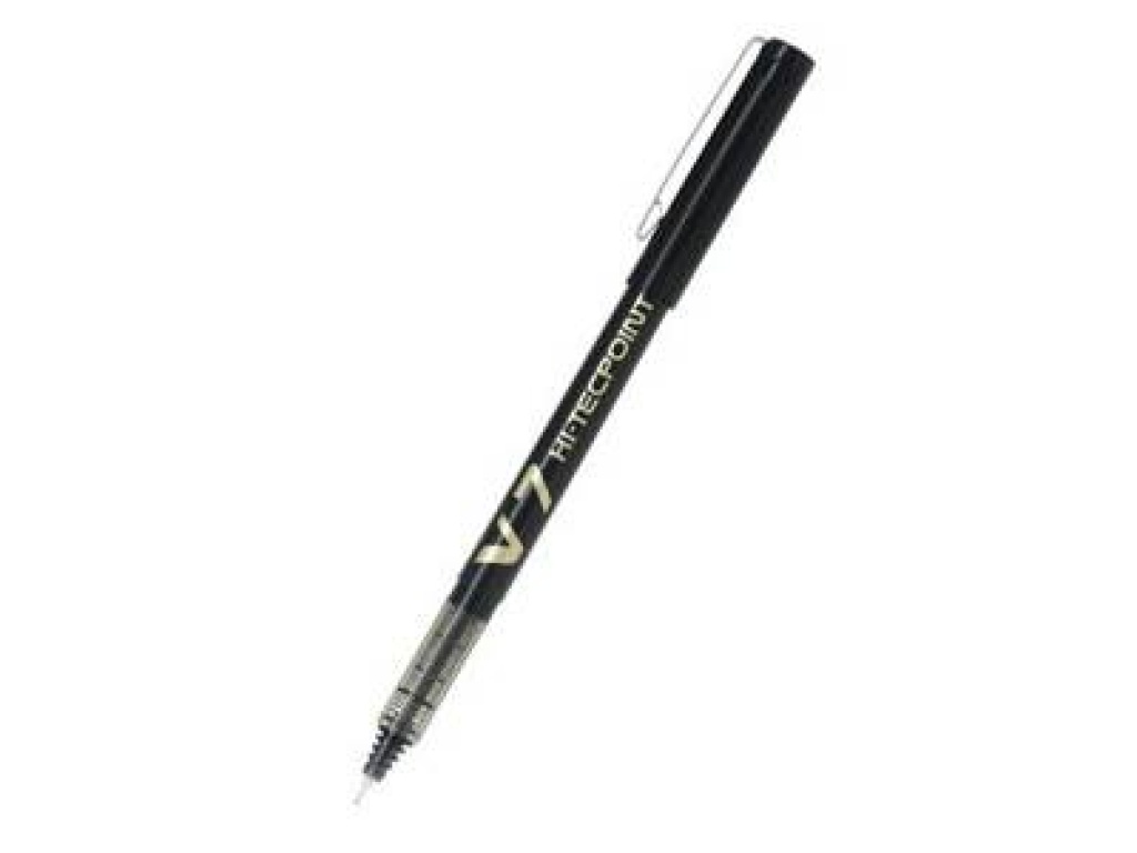 Pilot Boligrafo V7 Hi-tecpoint  Tradicional 0.7 Negra