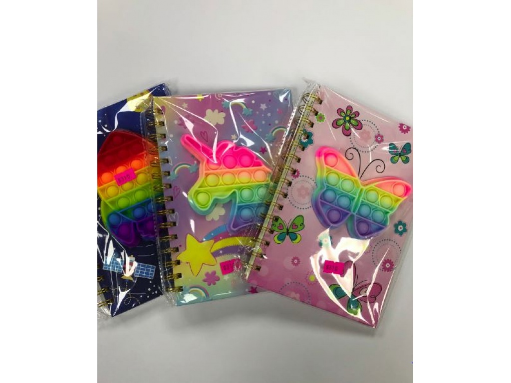 LIBRETA POP IT FORMAS