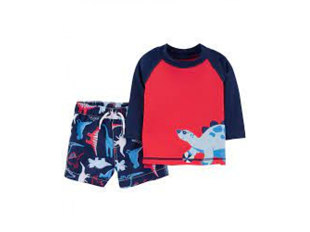 TRAJE DE BAO 2PC DINOSAURIOS POLIESTER NIO CARTERS 18M