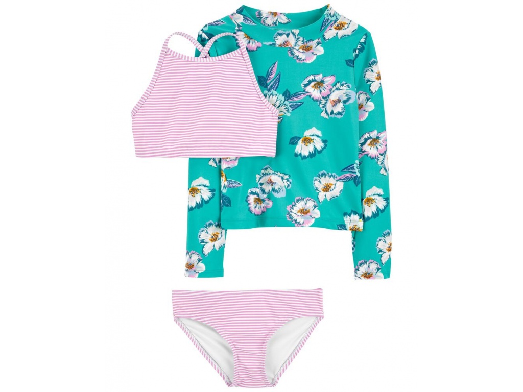 TRAJE DE BAO 3 PIEZAS SET A RAYAS NIA KID CARTERS 6