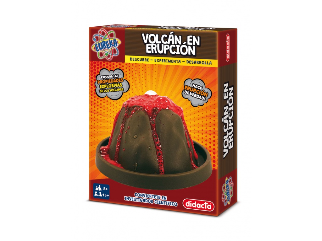 DIDACTA VOLCAN EN ERUPCION