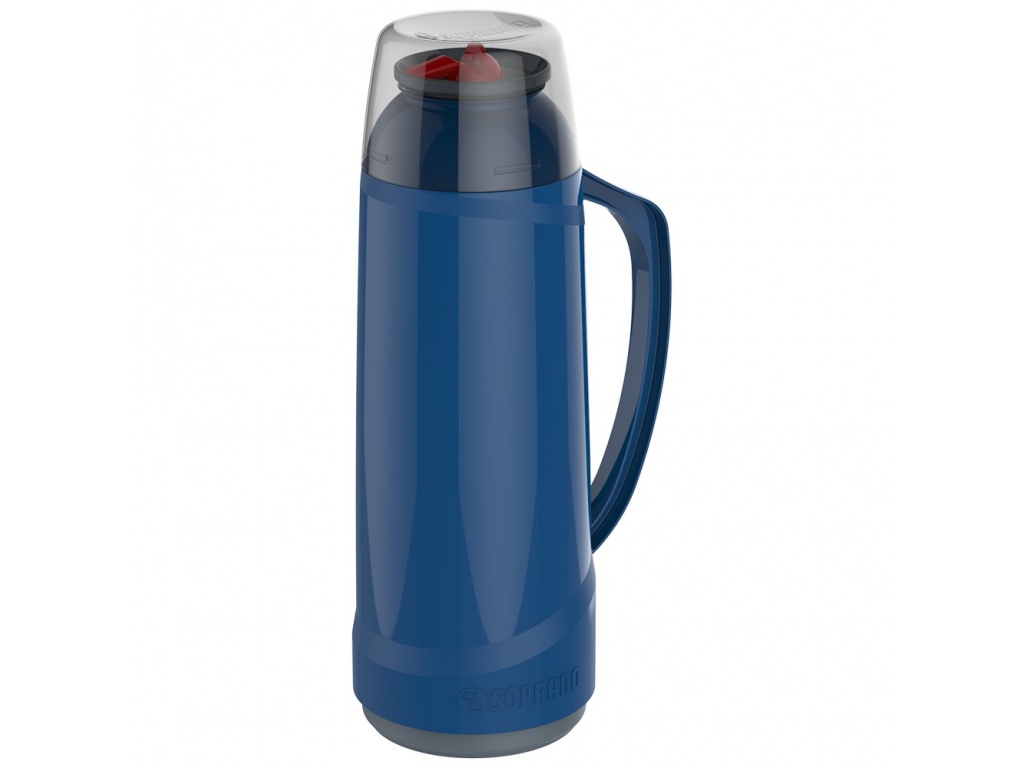 TERMO 1L VIDRIO PARA CECRISTAL AZUL SOPRANO