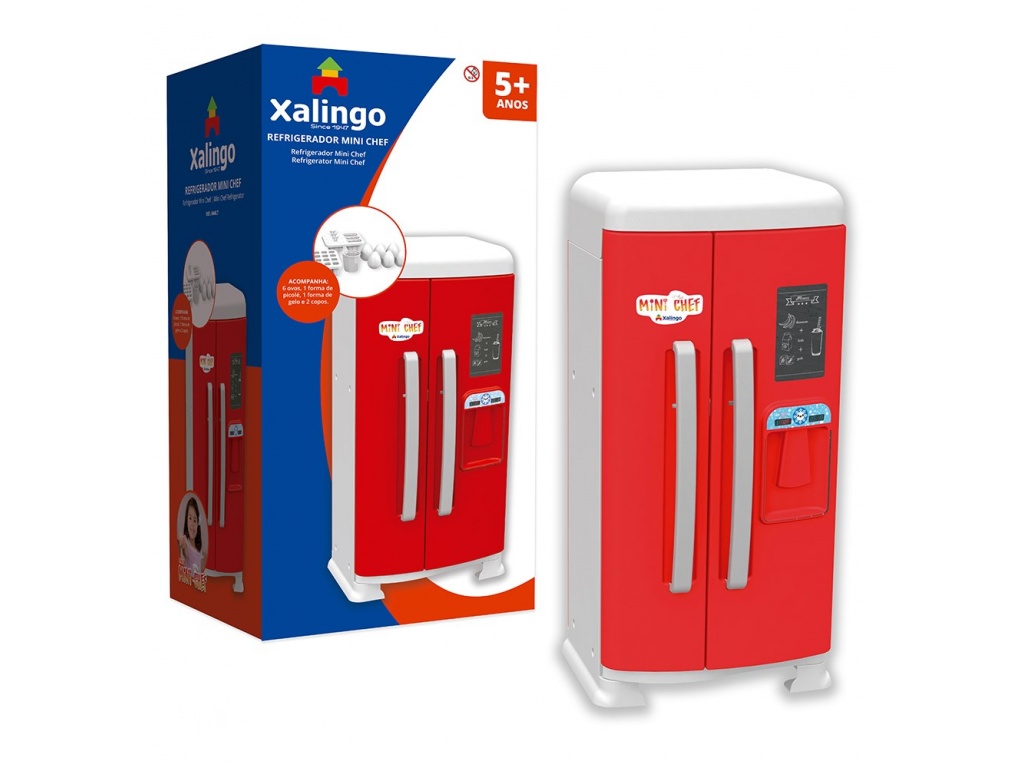 HELADERA PLASTICO CON ACCS XALINGO LINGO