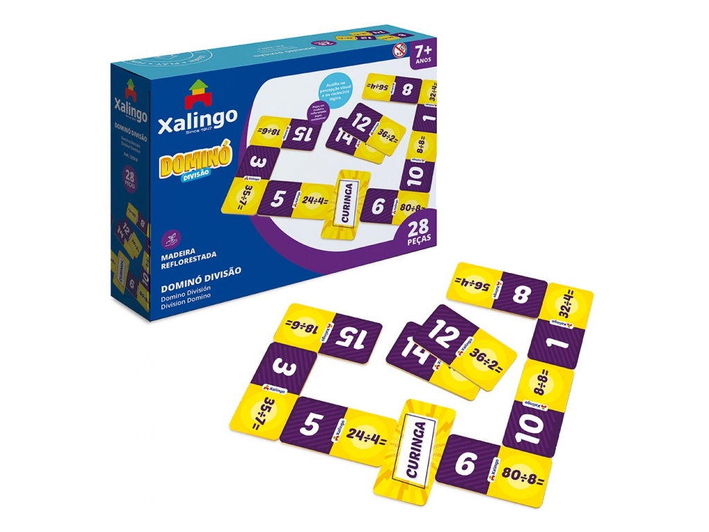 JUEGO MESA DOMINO MADERA DIVISIONE XALINGO