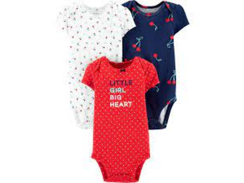 SET X 3 BODIES MUSCULUSAS ESTAMPADOS CARTERS 3M