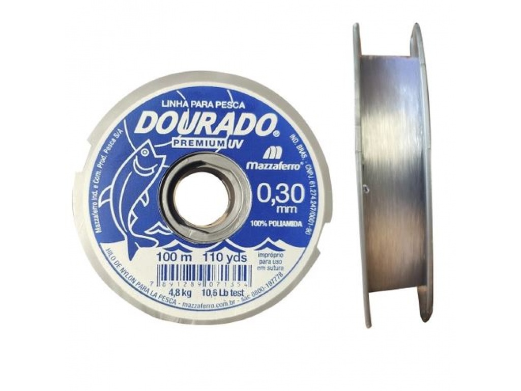 HILO TANZA NYLON DOURADO 0.30