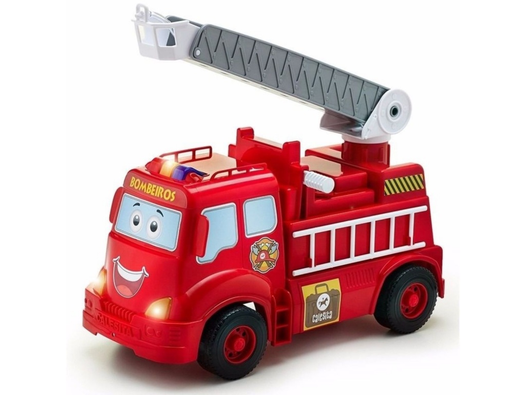 CALESITA CAMION DE BOMBERO INFANTIL R408