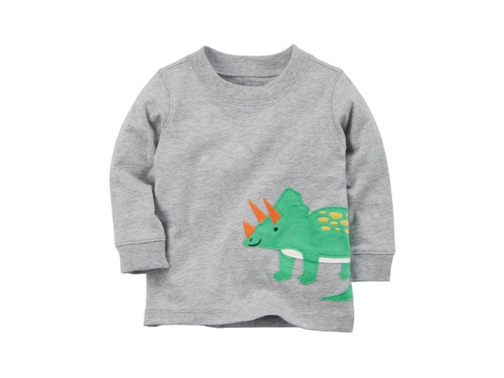 SWEATER GRIS DINOSAURIO CARTERS 18M