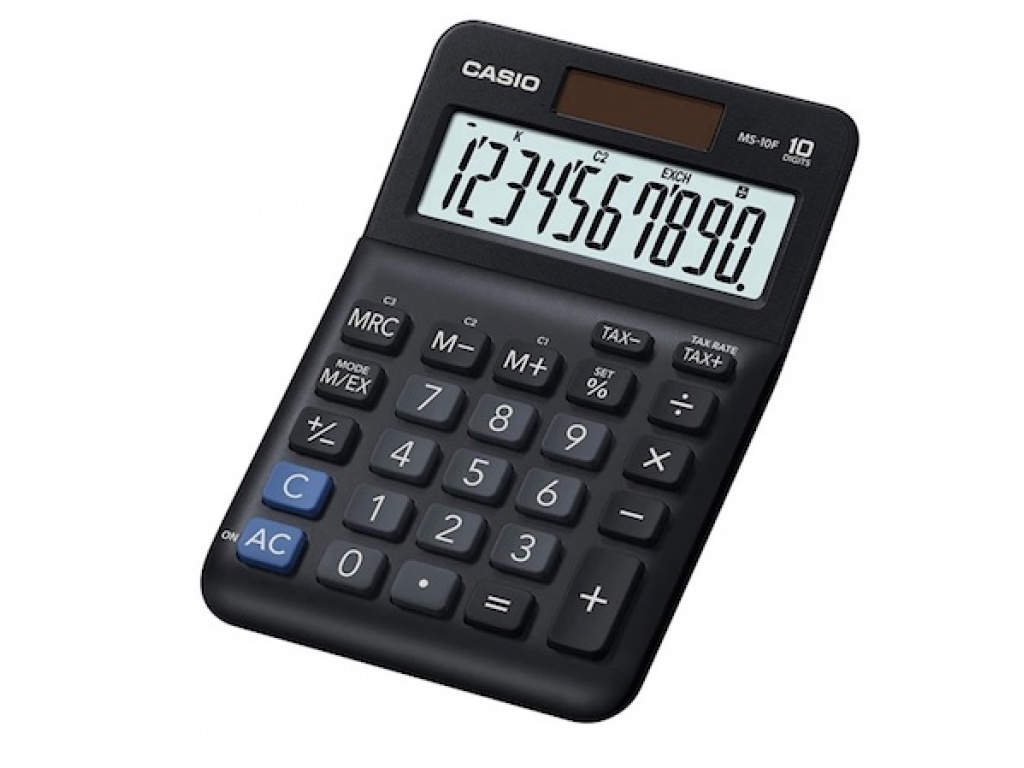 CALCULADORA CASIO MESA MS-10  10 DIGITOS