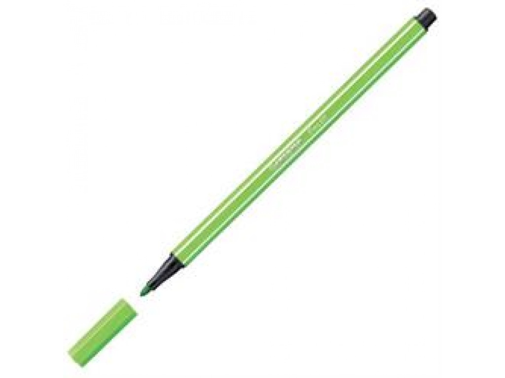 MARCADOR STABILO PEN 68 TRAZO GRUESO VERDE CLARO