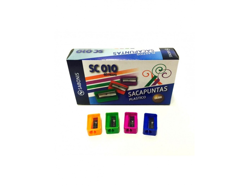 SACAPUNTAS PLASTICO SC010 SABO