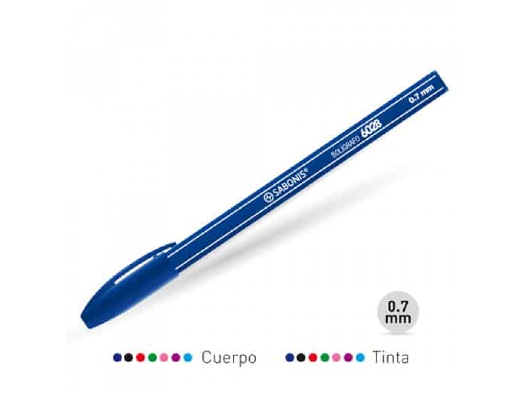 BOLIGRAFO AZUL 0.7 FB6028AA SA