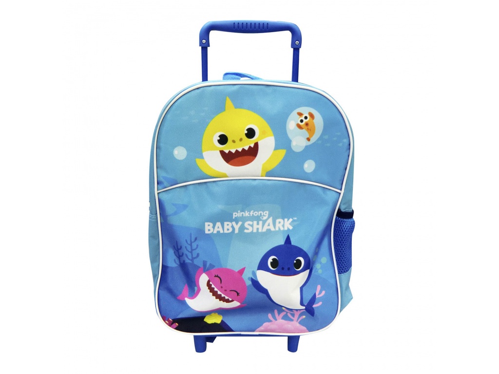 MOCHILA CARRO 34 X 26 X 13 TAFETA BABY SHARK