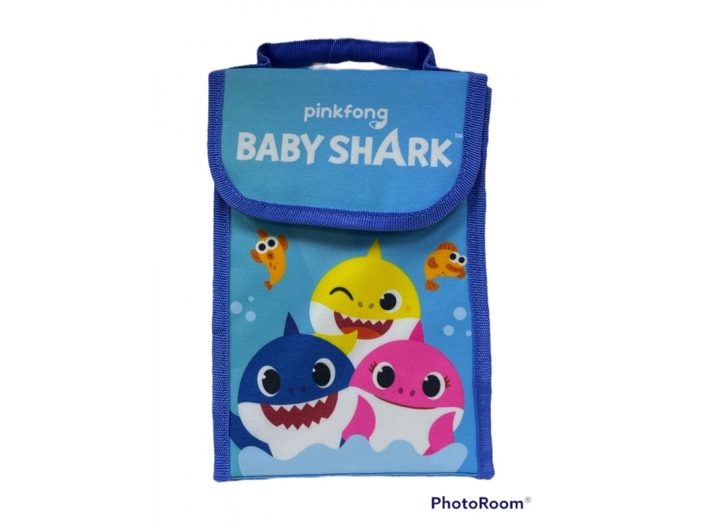 MOCHILA LUNCHERA 24.5 X 17.5 X 12 BABY SHARK