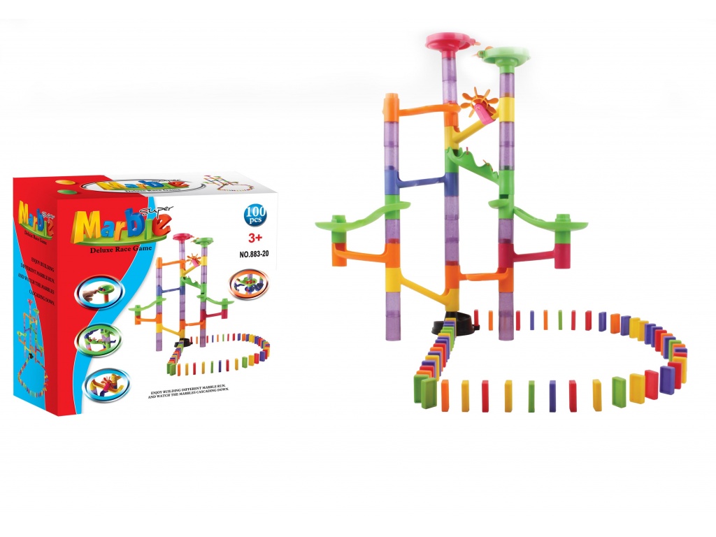 JUEGO MESA DOMIN C/BLOCKS 100PZS 5749